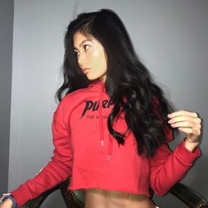 Cropped Hoodie Purpose World Tour